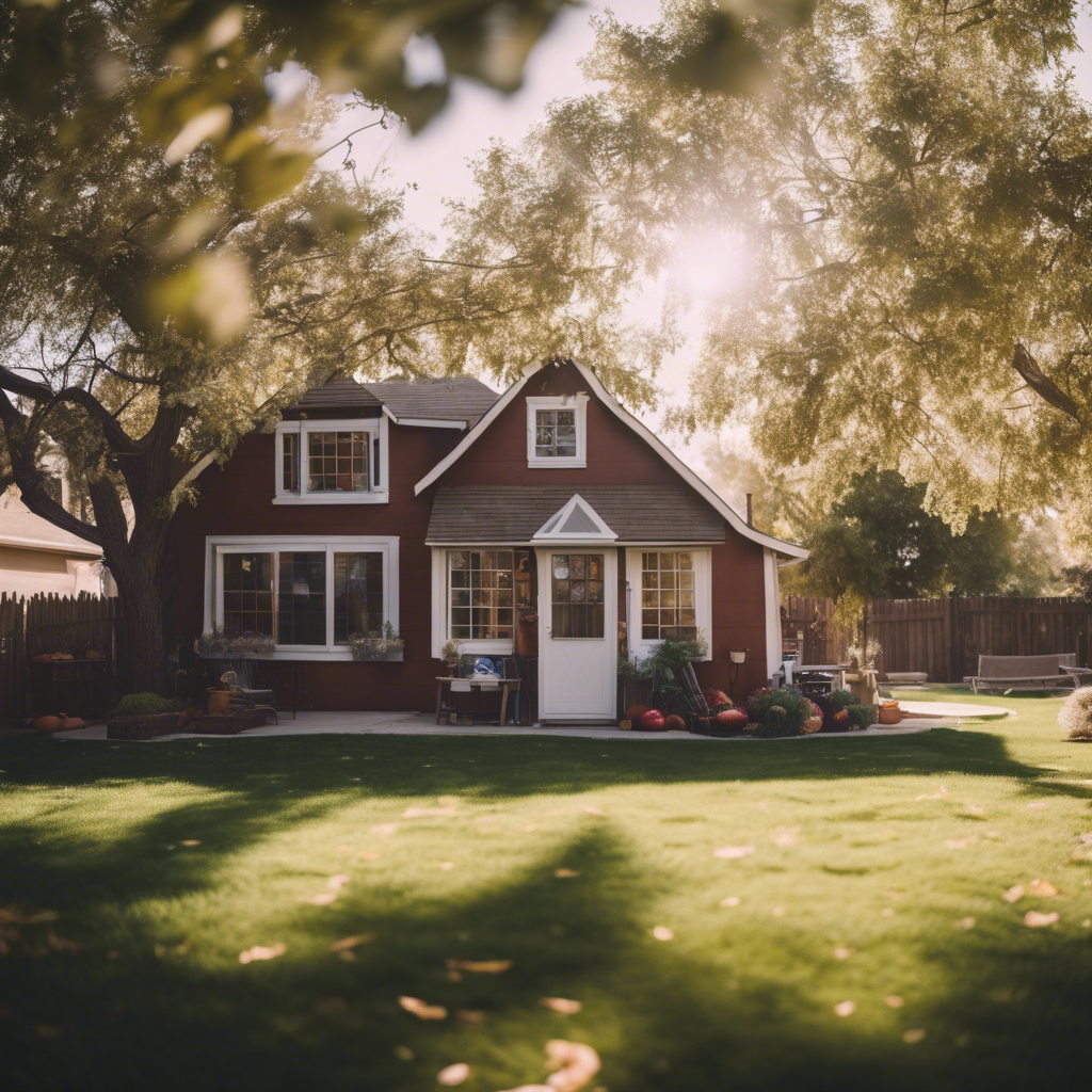 Cottage Back Yard in Apple Valley